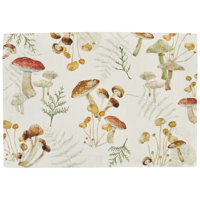 Forest Fungi Placemats - Set of 4