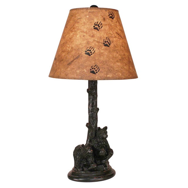 Bear Tracks Table Lamp