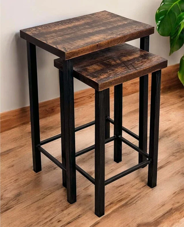 Pine Haven Nesting Tables - Set of 2