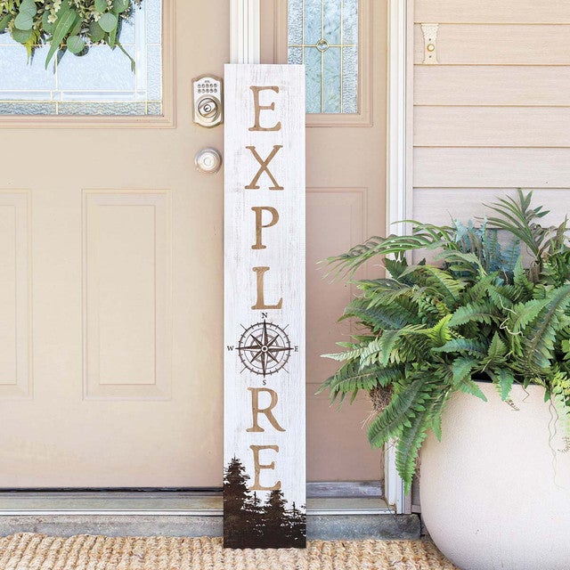 Woodland Voyager Wood Sign
