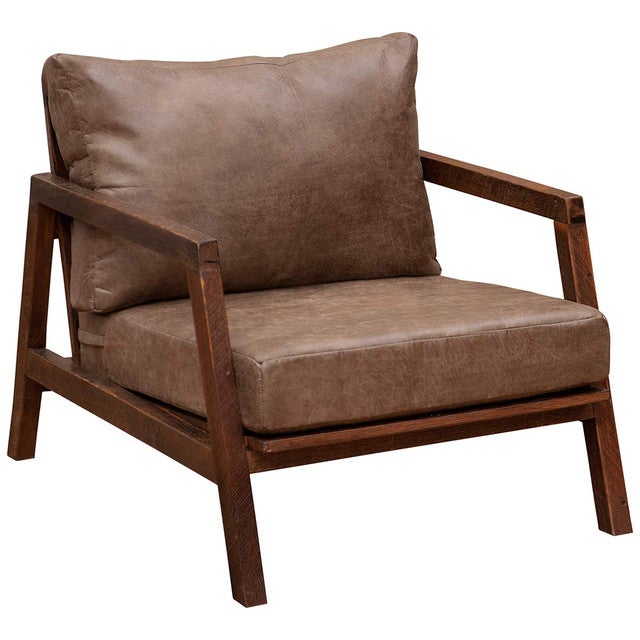 Barnwood Club Lounge Chair - with Standard Back