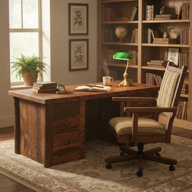 Barnwood Executive Desk