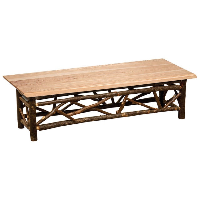 Hickory Twig Bench - 5 Foot