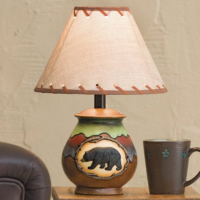Bear Scene Accent Lamp - SALE