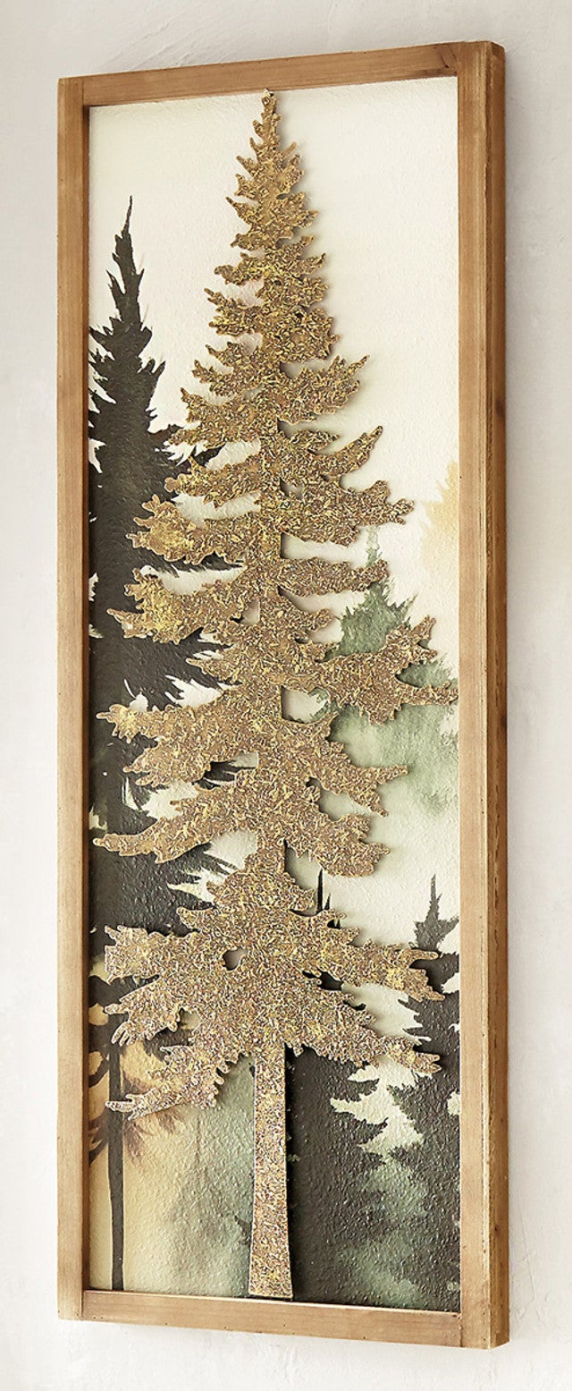 Pine Woods Wall Art - 1