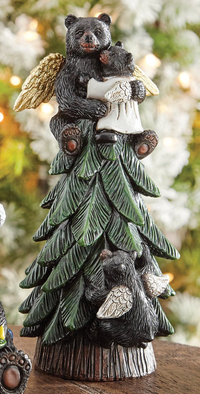 Bears Christmas Tree Sculpture