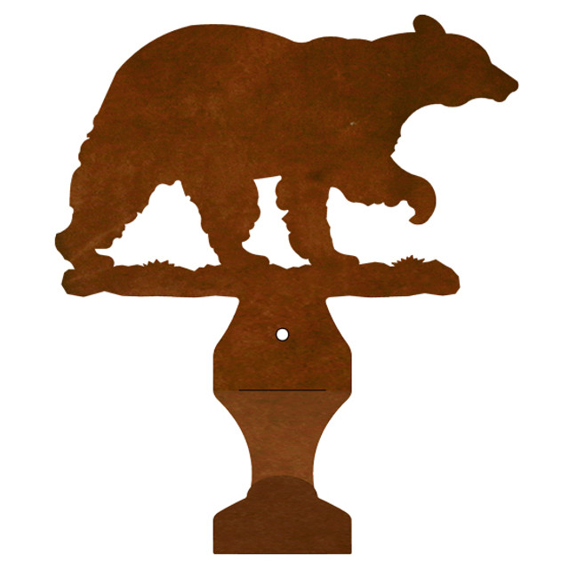 Bear Small Drape Rod Bracket - OVERSTOCK