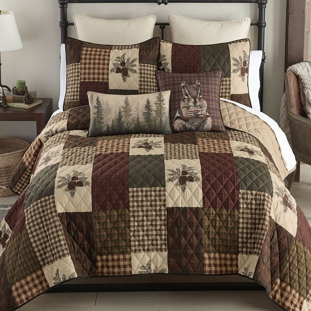 Pine Crest Quilt Bed Set - Twin