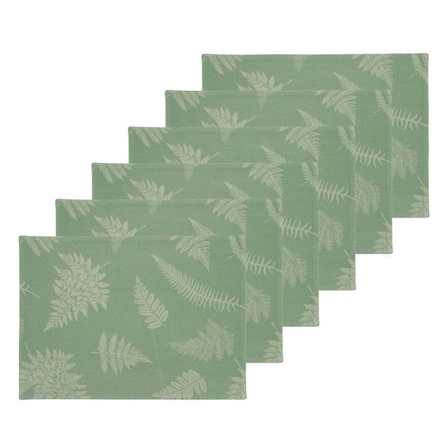 Forest Fern Placemats - Set of 6