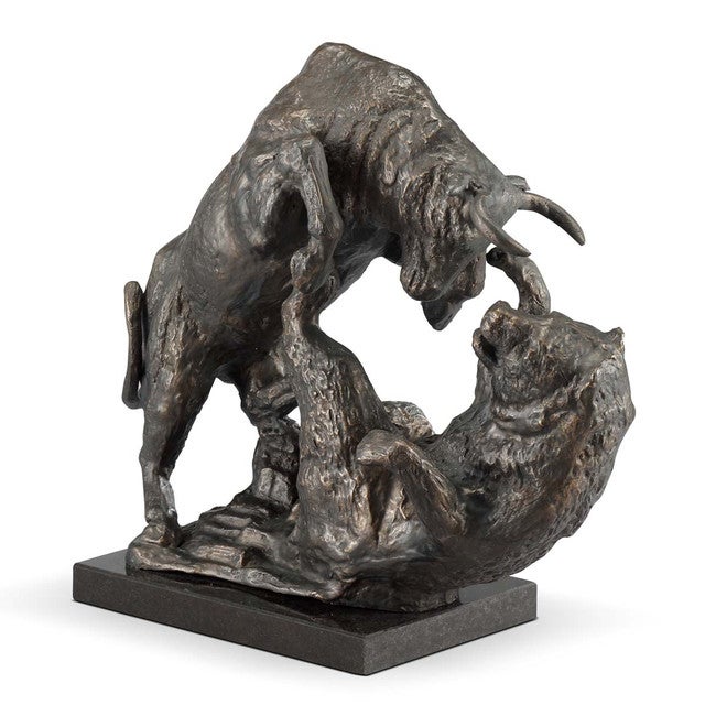 Clash of Beasts Sculpture