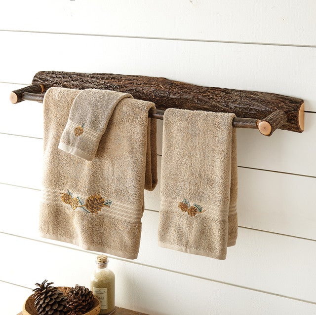 Hickory Towel Bars