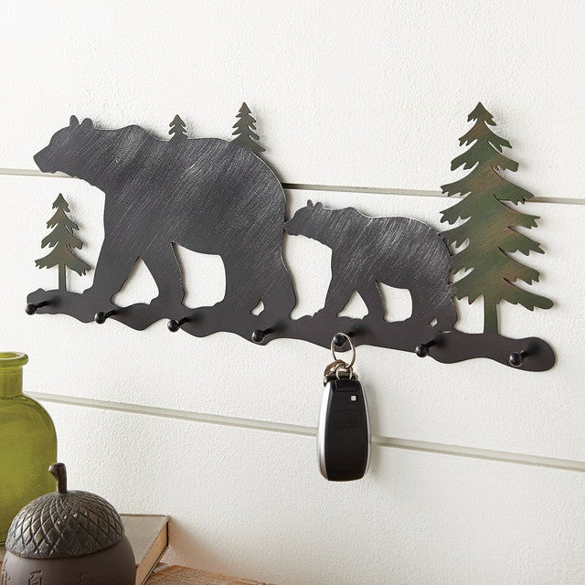 Black Bear Trail Wall Rack/Hooks - OUT OF STOCK