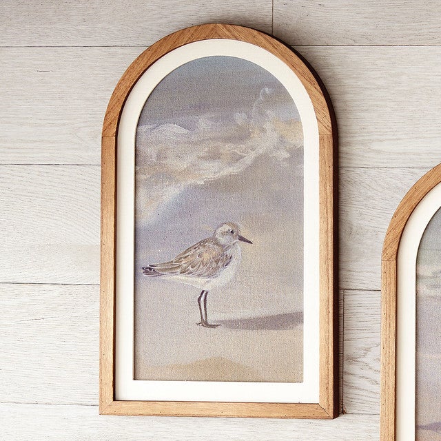 Coastal Serenity Bird Wall Art - Right Facing - CLEARANCE
