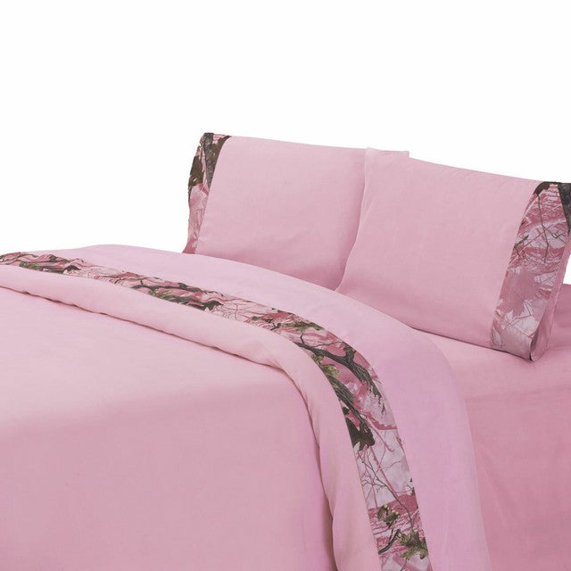 Pink Camo Sheet Sets