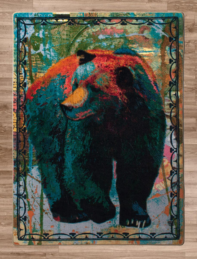 Bear Walking Rug - 3 x 4
