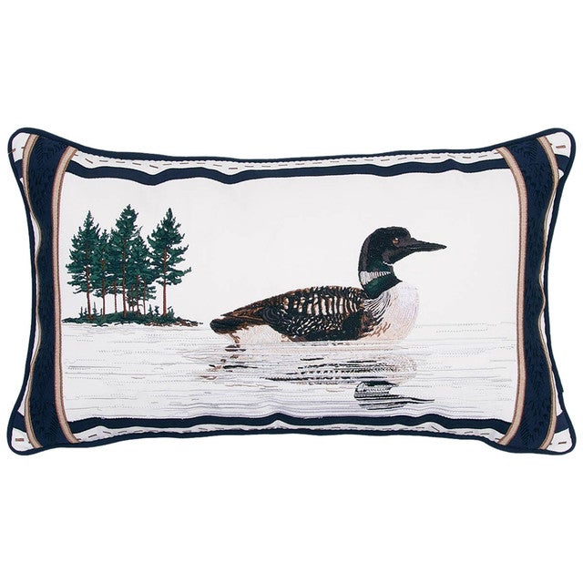 Loon Reflections Pillow - OUT OF STOCK UNTIL 06/25/2026
