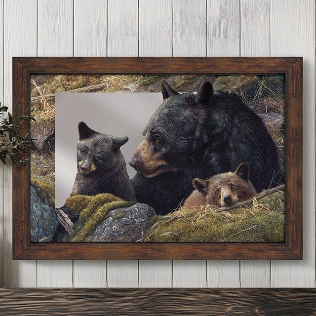 Bear Family Mirror