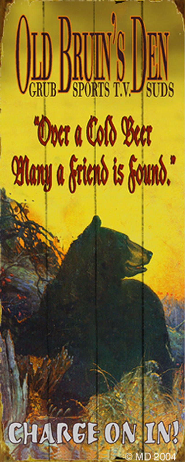 Big Bear Sign - 14 x 36