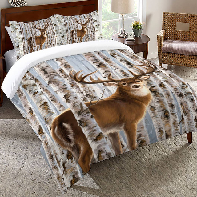 Birchwood Buck Comforter - Twin
