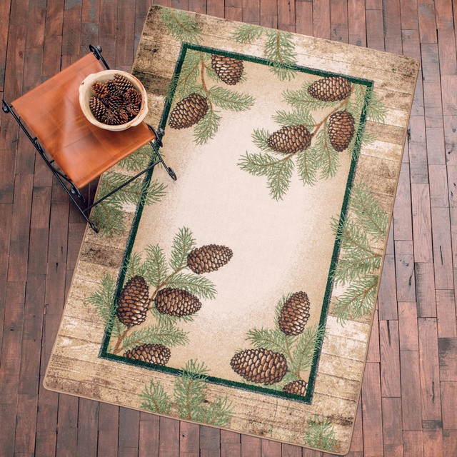 Bowing Branches Rug - 3 x 4