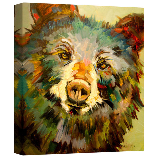 Bruno Bear Canvas Wall Art