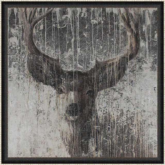 Buck Watch Canvas Art