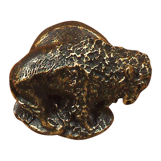 Buffalo Metal Cabinet Knob - Set of 2