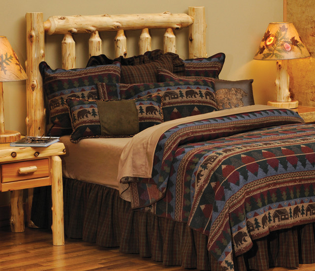 Cabin Bear Value Bed Set - Super Queen - OVERSTOCK