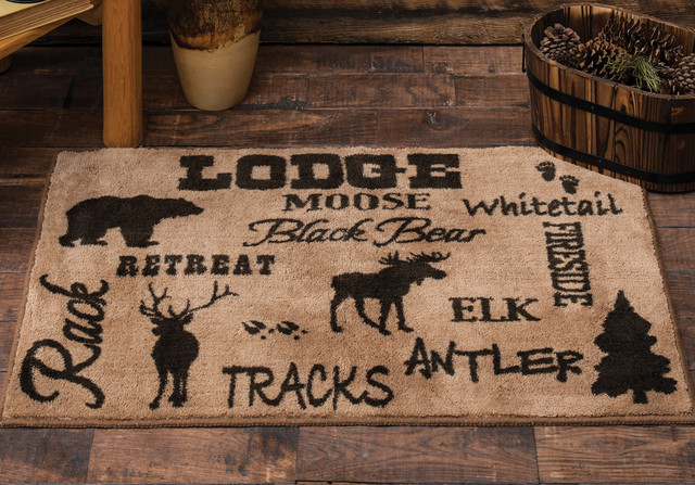 Cabin Life Lodge Kitchen/Bath Rug- SALE