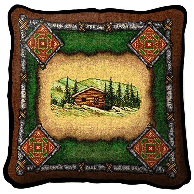 Cabin Lodge Pillow Cover