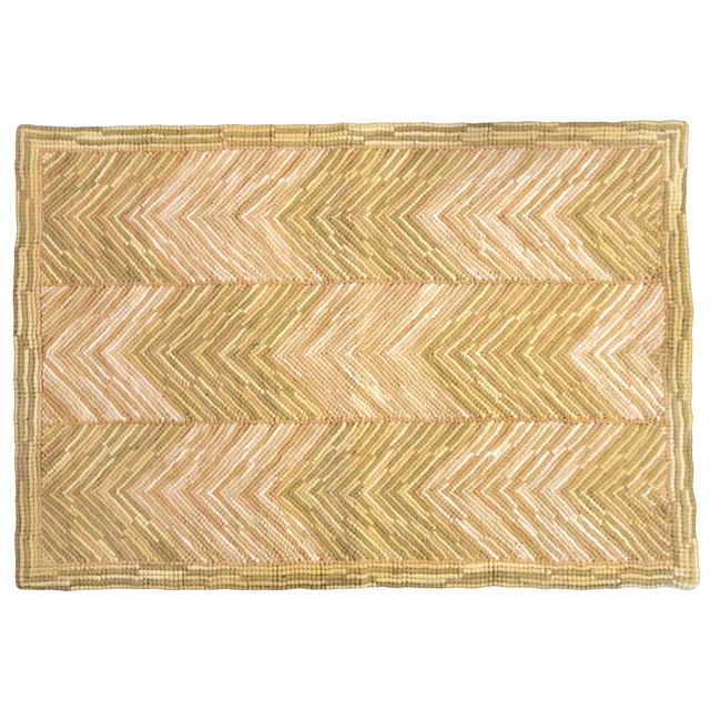 Camp Chevron Gold Rug - 2 x 3