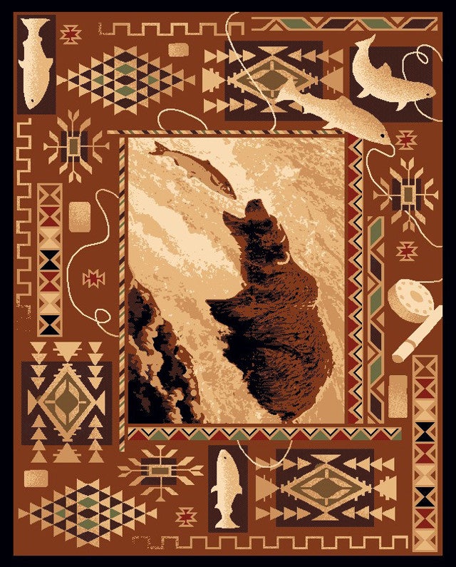 Southwest Fisher Bear Rug Collection