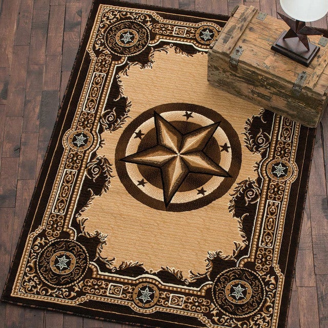 Western Star Chocolate Rug Collection