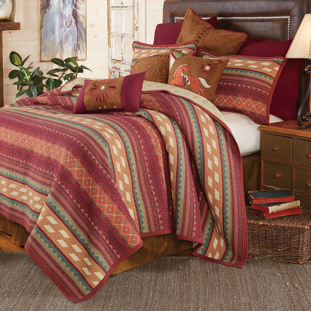 Fire Dance Reversible Quilt Bed Set - Full/Queen - OUT OF STOCK UNTIL 03/02/2026