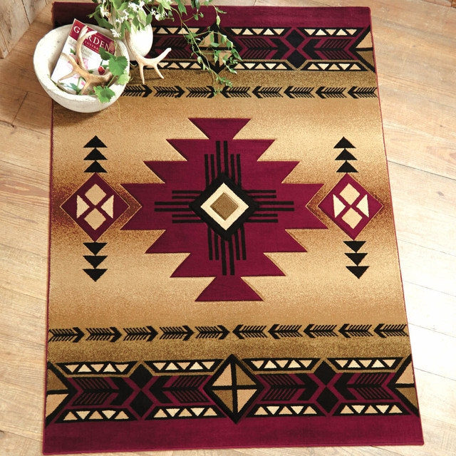 Flagstaff Southwestern Rug - 3 x 4