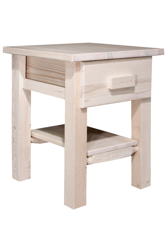 Homestead Nightstand - Unfinished