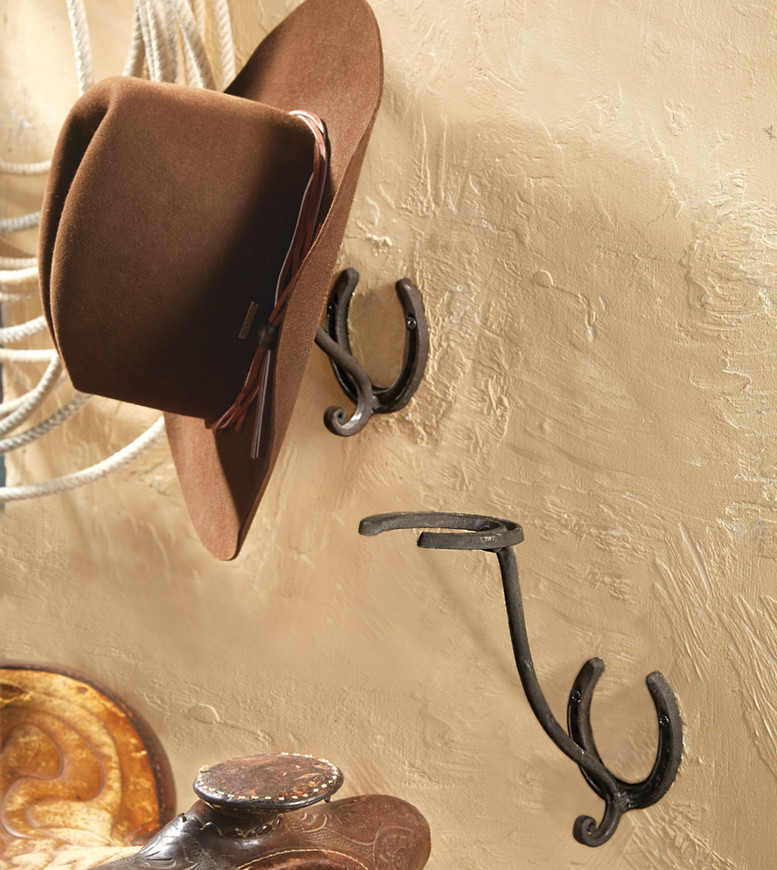 Horseshoe Cowboy Hat Rack - OUT OF STOCK