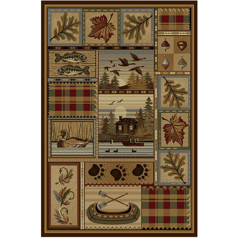 Lake Patches II Rug - 8 x 11