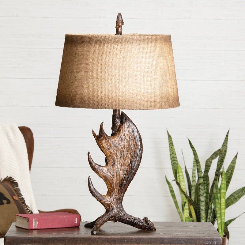 Moose Shed Antler Table Lamp