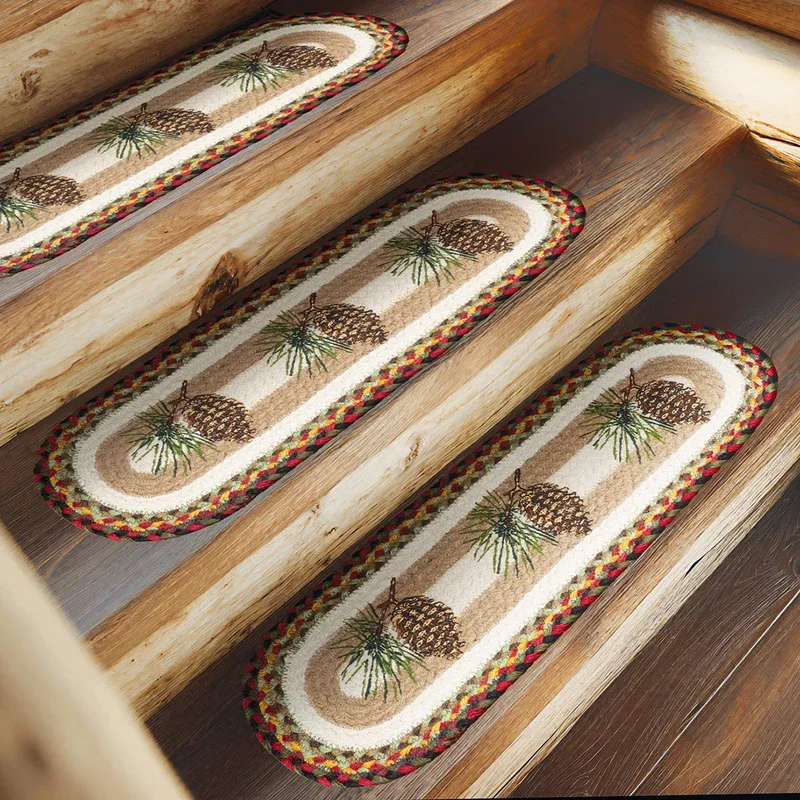 Braided Jute Stair Treads