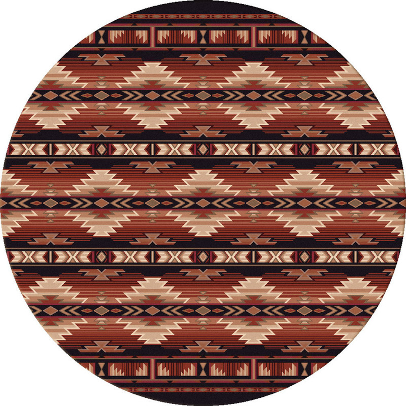 Rio Rancho Russet Rug - 8 Ft. Round