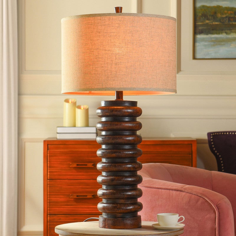 Roanoke Table Lamp Black Forest Decor