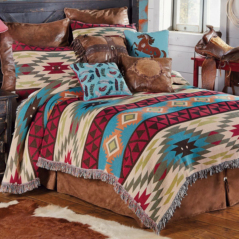 Southwest Expressions Tapestry Coverlet - King
