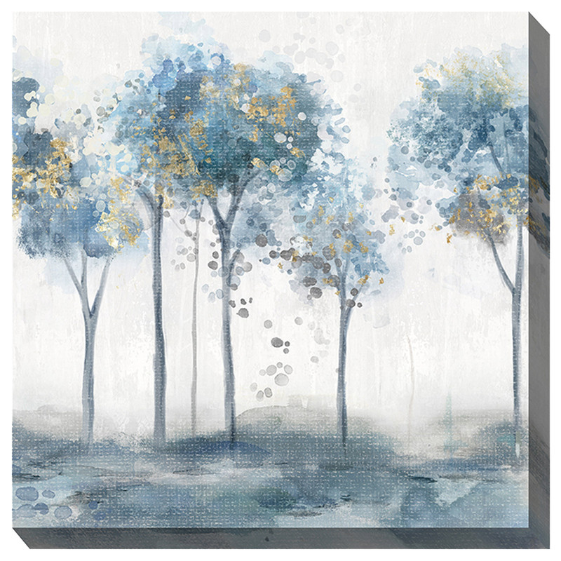 Blue Grove 2 Outdoor Wall Art