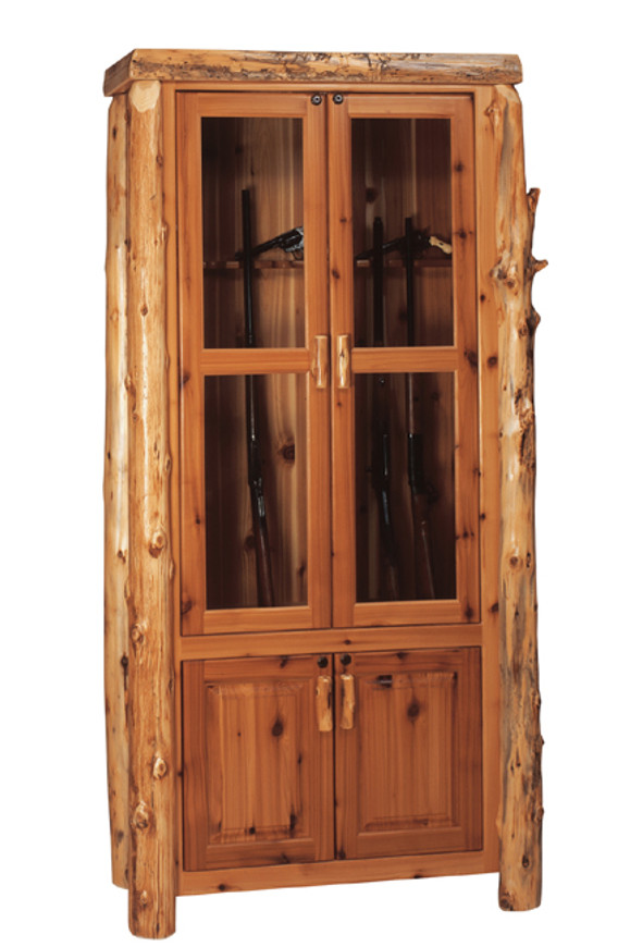 Log 8 Gun Cabinet