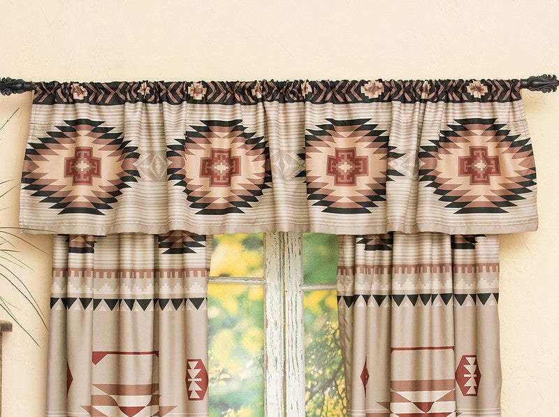 Durango Mesa Lined Valance