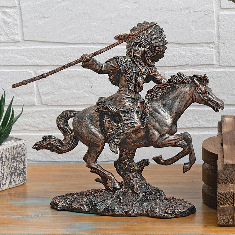 Tribal Warrior Sculpture