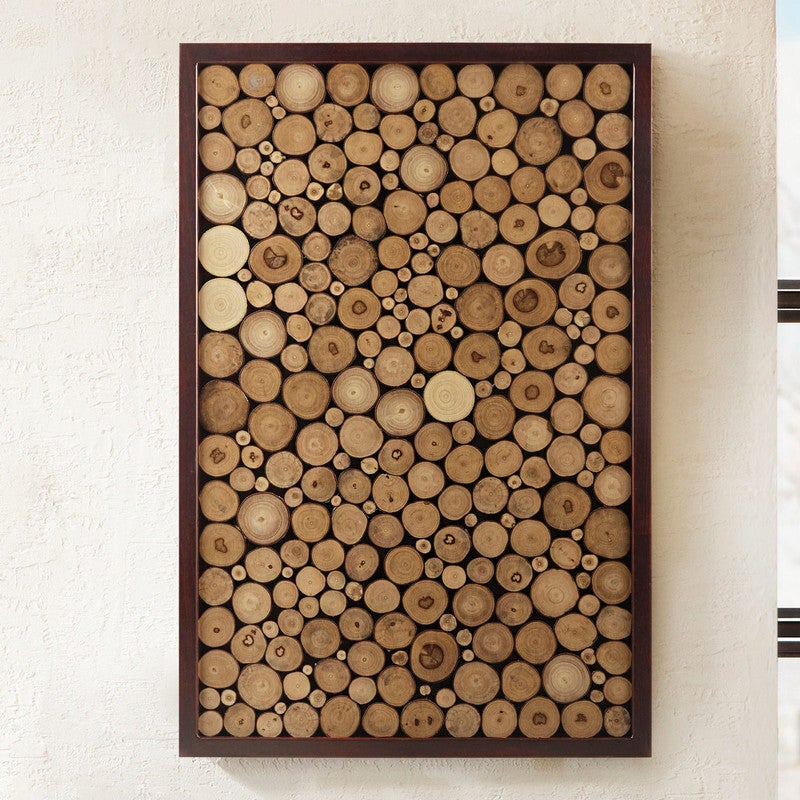 Timber Slices Wood Wall Art