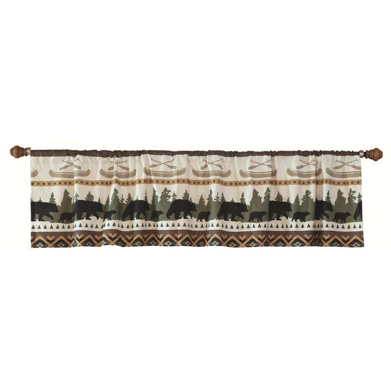 Wildlife Lodge Valance