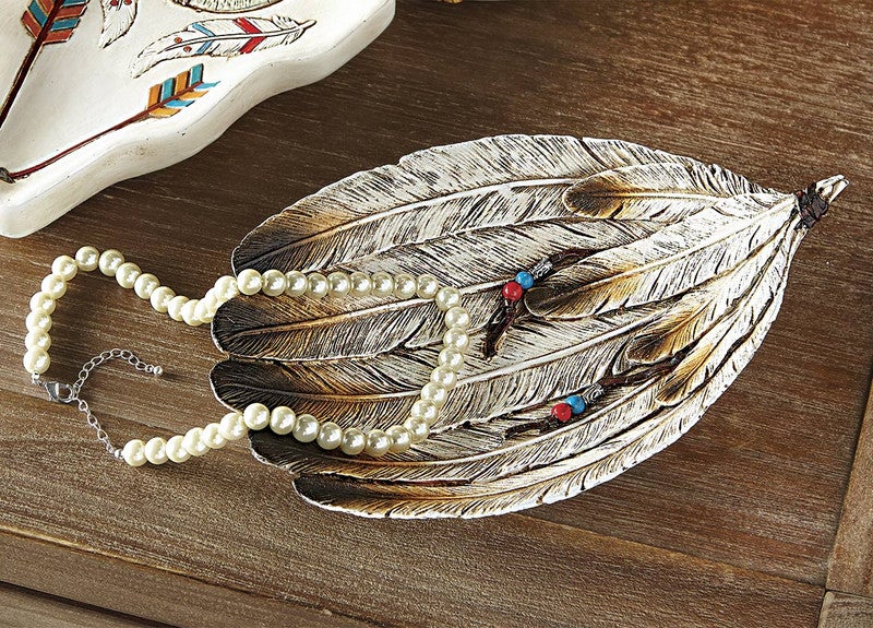 Southwestern Feathers Tray